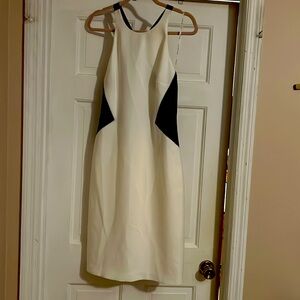 Women’s Halston dress size 14 black-and-white brand new with tags